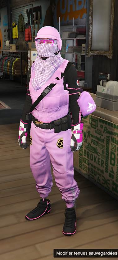 Tenue Rose